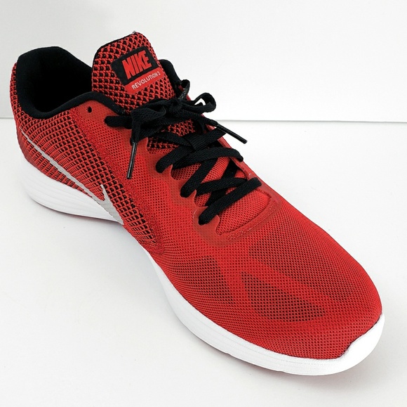 red nike revolution 3